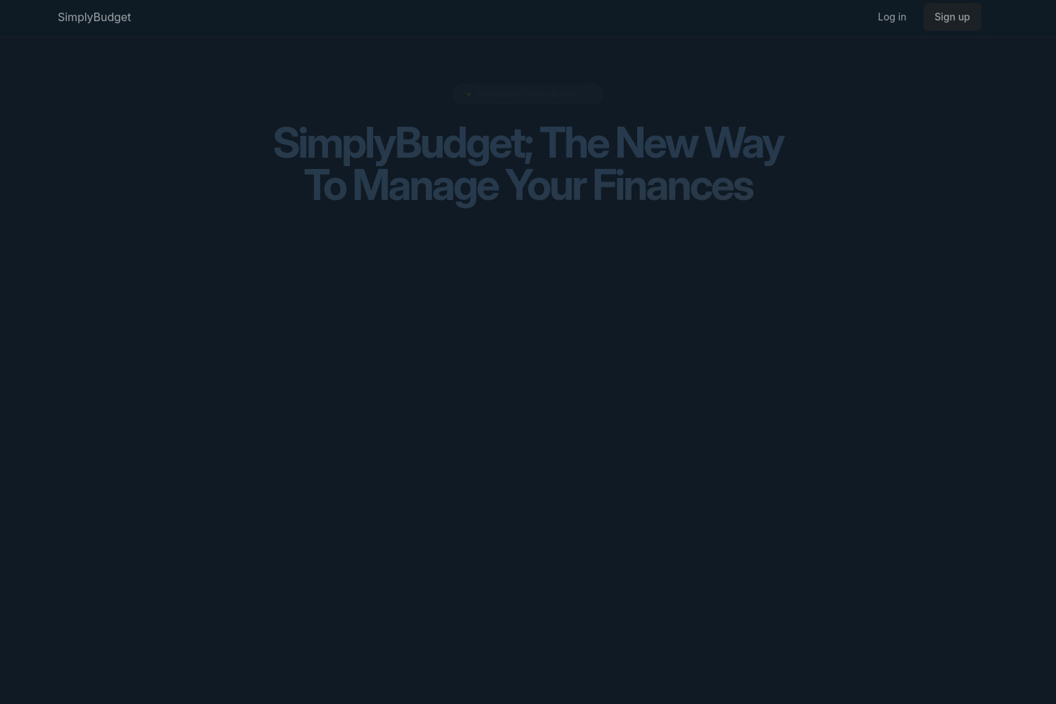 SimplyBudget