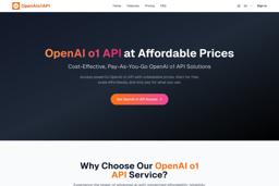 OpenAIo1API